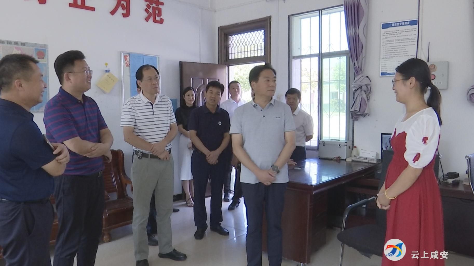 顾兴旺赴双溪桥镇高铺村调研共同缔造工作时强调要